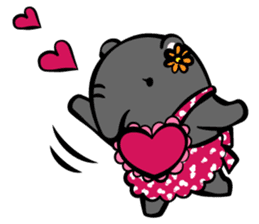 Animals share house sticker #101367