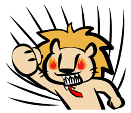 Animals share house sticker #101379