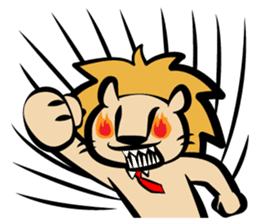 Animals share house sticker #101379