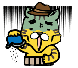 Animals share house sticker #101380