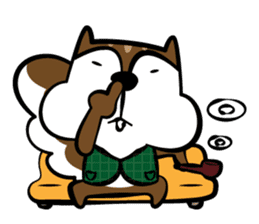 Animals share house sticker #101381