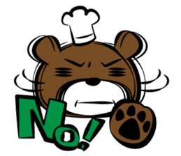 Animals share house sticker #101391