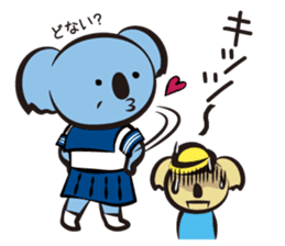 Animals share house sticker #101394