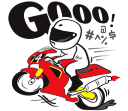 Bigbike Man sticker #101477