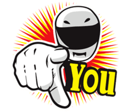 Bigbike Man sticker #101478