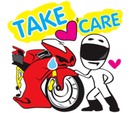 Bigbike Man sticker #101480