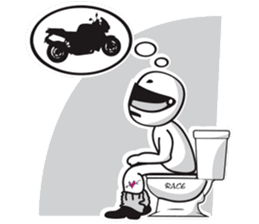 Bigbike Man sticker #101486