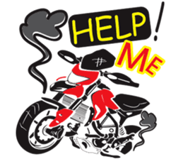 Bigbike Man sticker #101492