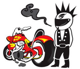 Bigbike Man sticker #101495