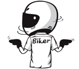 Bigbike Man sticker #101509