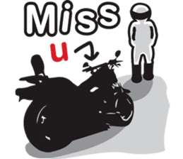 Bigbike Man sticker #101515