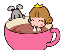 Chuu & Little Prince Tico sticker #101758