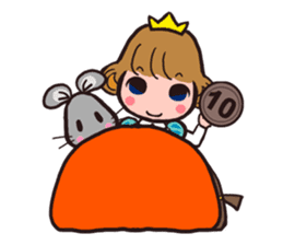 Chuu & Little Prince Tico sticker #101764