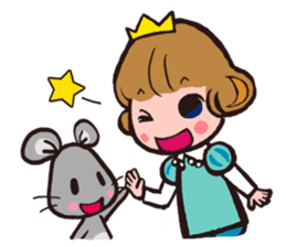 Chuu & Little Prince Tico sticker #101765