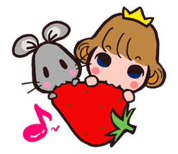 Chuu & Little Prince Tico sticker #101767