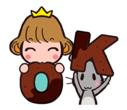 Chuu & Little Prince Tico sticker #101768