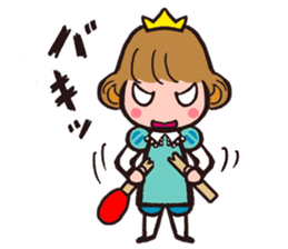 Chuu & Little Prince Tico sticker #101772