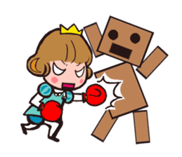 Chuu & Little Prince Tico sticker #101773