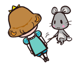 Chuu & Little Prince Tico sticker #101775
