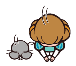 Chuu & Little Prince Tico sticker #101777