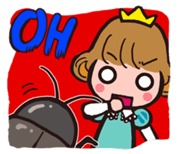 Chuu & Little Prince Tico sticker #101778