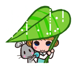 Chuu & Little Prince Tico sticker #101780