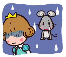Chuu & Little Prince Tico sticker #101783