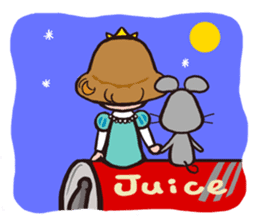 Chuu & Little Prince Tico sticker #101786