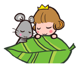 Chuu & Little Prince Tico sticker #101787