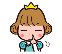 Chuu & Little Prince Tico sticker #101791