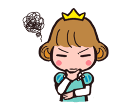 Chuu & Little Prince Tico sticker #101794