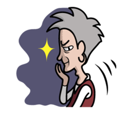 nice old man OYAKATA sticker #101803