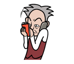 nice old man OYAKATA sticker #101813