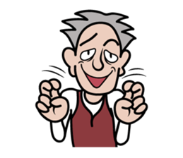 nice old man OYAKATA sticker #101818