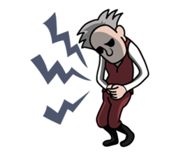 nice old man OYAKATA sticker #101821