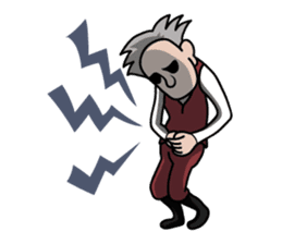 nice old man OYAKATA sticker #101821