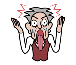 nice old man OYAKATA sticker #101823