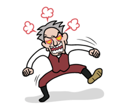 nice old man OYAKATA sticker #101825