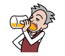 nice old man OYAKATA sticker #101826