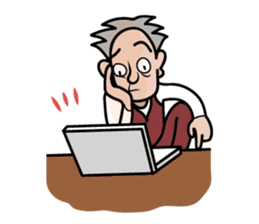 nice old man OYAKATA sticker #101830