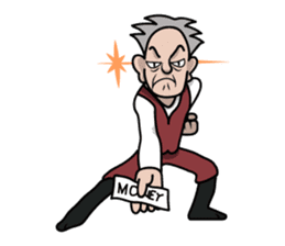 nice old man OYAKATA sticker #101833