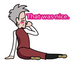 nice old man OYAKATA sticker #101834