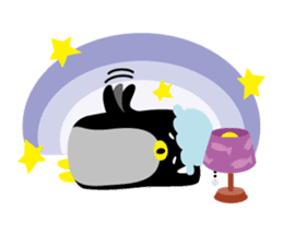 Leica & her penguin's everyday life sticker #101888