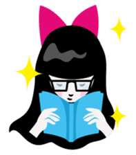 Leica & her penguin's everyday life sticker #101894