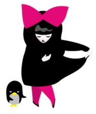 Leica & her penguin's everyday life sticker #101903