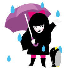 Leica & her penguin's everyday life sticker #101907