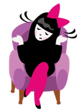 Leica & her penguin's everyday life sticker #101910