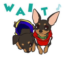 Sweet Cute baby Dogs & Cats Character sticker #102086