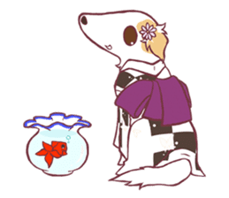 Sweet Cute baby Dogs & Cats Character sticker #102104