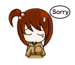 Aki-chan's Daily Life sticker #102161